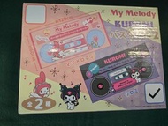 Sanrio  My Melody Kuromi 卡式帶浴巾
