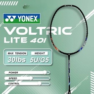 YONEX Badminton Racket VOLTRIC LITE 40i 47i ORIGINAL FREE STRING (MAX 30LBS) 5U Racquet YONEX Raket 