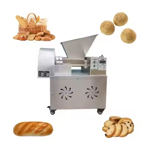 Commercial Dough Divider Rounder Tortilla Semi Dough Ball Divider Machine Electric Automatic Continu