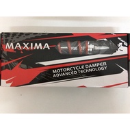 Maxima Rear Shock Absorber 280mm-1 set ( Red/Merah)