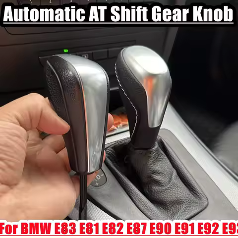 Car stick Vehicles Gear Shift Knob Fit For BMW E81 E82 E87 E90 E91 E92 E93 E36 E38 E39 E46 Z4 Z3 E53