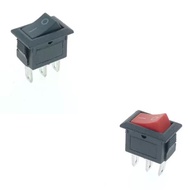 ROCKER SWITCH ON OFF SWITCH 3 PIN 10X15MM