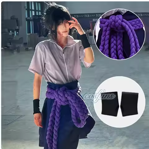 Cosplay Uchiha Sasuke Costume Anime Suit Halloween Comic Clothes Outfit for Adult Men Elder Boys Ani