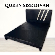 [FREE GIFT 1 X RM99 T-SHIRT]  BANDLEY Canvas Divan Queen Size Bed Frame / Katil Queen / King / Single Size