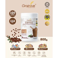 GRAINLIVE Coffee Meal Replacement / Grainlive 咖啡营养代餐 / 谷粮 800g (EXP 01/2027)