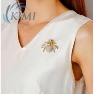 KIMI-Bee Brooch 1pcs Pins Accessories Rhinestone Stylish Design Zinc Alloy Girl