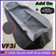 SYM VF3i 185 SEAT COVER (DOT) + NET JARING SET ORIGINAL CUTTING VF3I SEAT COVER KAIN SARUNG SEAT ASS