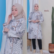 Tunik Batik Wanita Terbaru 2020 / Tunik Batik Wanita Modern 2020 / Tunik Batik Jumbo / Tunik Batik /