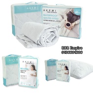 AKEMI Sleep Essentials Waterproof Quilted Fitted Mattress Protector - Queen/King/Super single