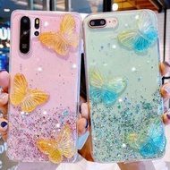 OPPO Case Reno4 Glitter Clear Phone Cases OPPO Reno 4F Reno 4SE Reno 2 Butterflies Soft Cover OPPO Reno 3 Pro Reno 2F Reno 4 Pro Phone Covers OPPO Reno4 Reno2 Reno4F Long Sling OPPO Reno3Pro A91 Reno2F Reno4SE TPU Mobile Phone Cases