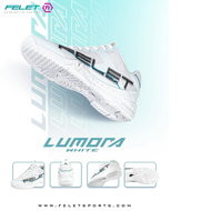 FELET LUMORA Badminton Shoes - Sepatu Badminton Felet Original