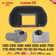 Karet EB Eyecup Canon EOS 20D 30D 40D 50D 60D 70D 80D 7D 5D 6D Mark II