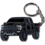 F150 Metal Keychain compatible with Ford F150 Accessories 2023 F-150 Key Chain Fob Cover 2022 Toy Tr