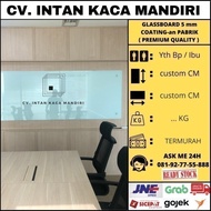 Glassboard 160x80 - Papan Tulis Kaca 160x80 - Glass Board