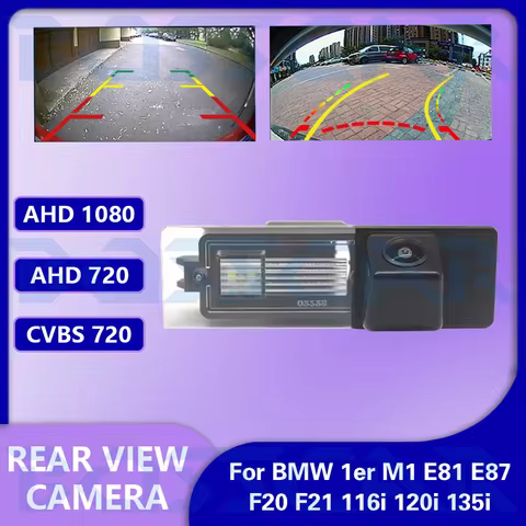 CVBS 170° Car Rear View Camera for BMW 1er M1 E81 E87 F20 F21 116i 120i 135 i Night Vision Waterproo