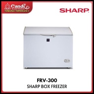 Sharp Box Freezer Frv-300 - Chest Freezer 250L Frv310X / Frv 310 X