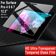 Glass for Microsoft Surface 3 Pro 3 Pro 4 Pro 5 6 7 12.3 Go 2 10.1 10.5 Cover Protective Film Tablet