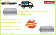 Ariston PRO R S 100HE SIN3 WATER HEATER / FREE EXPRESS DELIVERY