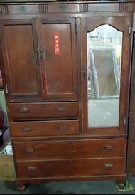 二手 古董 紅檜木 實木 衣櫃 衣櫥 傢俱