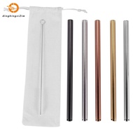 Reusable Drinking Straws-Wide  Straws Straws Smoothie Bubble Tea Milkshakes Straws with Cleaning Bru