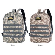 BATTLEGROUND ARMY MILITARY PUBG GAMER OUTDOOR TRAVEL BACKPACK BEG SANDANG BEG SEKOLAH SK554