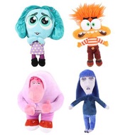 NEW玩轉腦朋友公仔inside out 2 plush dolls毛公仔玩偶毛絨玩具阿焦Anxiety阿羨慕Envy阿厭Ennui阿尷尬Embarrassment姜濤表情公仔送小朋友同學聖誕新年生日