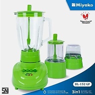 MIYAKO Glass Blender Glass/ 3 in 1 Glass/ BL-152 GF BL152 GF/ BL-152GF/ (1.5 liters/ 1.5L) Official 