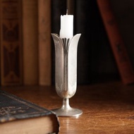 德國頂級品牌WMF鬱金香鍍銀燭台