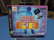 GAME BOY 原版卡帶 Dance Dance Revolution 盒書全