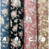 KATUN TOKAI ROSE6 JAPANESE COTTON (minimum purchase 2x clicks per color motif)