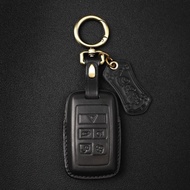 路華路虎汽車鑰匙皮套Land Rover Evoque Defender 純頭層牛皮