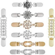 8 PCS Cinch Clip for Retro Sweater Clip,Dress Clip Back Cinch Shawl Cardigan Collar Pant Waist Tight
