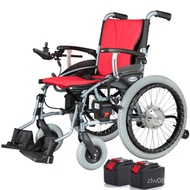 11💕 Hubang wheelchair Hubang  Hubang Electric Wheelchair HBLD2-ELightweight Lithium Battery Folding Brushless Electric w