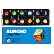 BUNCHO WARNA POSTER/ POSTER COLOR 15CC ( 12PCS ) Poster Paint