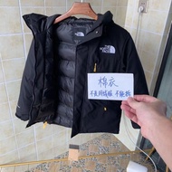 2024แบบอเมริกัน oem THE NORTH FACE Beijia North Face ทรงหลวมเวอร์ชันสูงคู่เสื้อคลุมขนเป็ดกันน้ำกันอบ