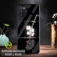 HP [GM05] Softcase Glossy Samsung A02S | A03S Protective Mica Case Green Market Japan Silicone Rubbe