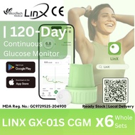 LinX Continuous Glucose Monitoring System CGM Simple Compact Accurate 15-Day Real Time GX-01S MDA CE