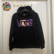 Thrift hoodie murah wanita vans sweater bekas hitam cewek second seken