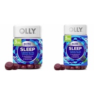 Olly Extra sleep gummies, blackberry, 50 / 90 gummy bottle