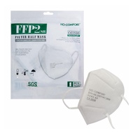 HO-COMFORT FFP2 NR (KN95) Filter Half Mask 5Ply (5 layers) of protection folding FDA (1pc) EU CE exp