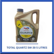 Total Quartz INEO 5W-30 (5 Litres) | Car Van Lorry Engine Oil