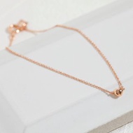 tiny heart bracelet PG 無鎳手鍊 小愛心手鍊 粉色金