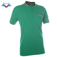 Polo Tee with hidden pocket (Milo Green) - OREN SPORT HC15