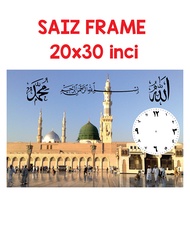 FRAME KAABAH FRAME JAM KAABAH FRAME GAMBAR KAABAH