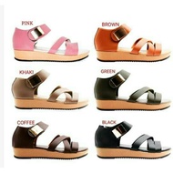 KASUT SANDAL BERTALI PEREMPUAN WANITA READY STOCK WHOLESALE LADIES FASHION FLAT SANDAL WOMEN LADIES SHOES SANDALS