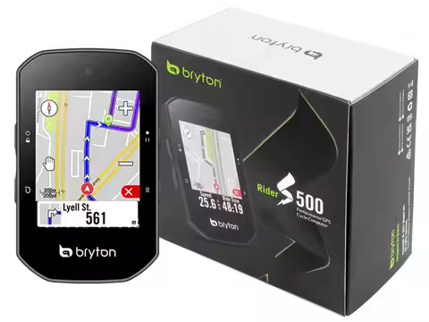 Bryton S500E GPS Cycle Computer, 2.4 "Color Touch Screen, Global Version