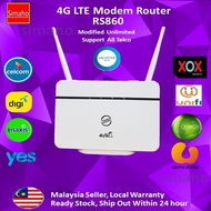 4G LTE Modem Router Modem Modified Unlimited Unlock WIFI Hotspot RS860