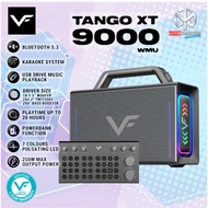 Vinnfier Tango XT9000 MAX 250W Karaoke Portable Bluetooth Speaker with Sound card Mixer and 2 UHF Mi