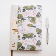 奈良林間 - 可調節 A5 布製書套