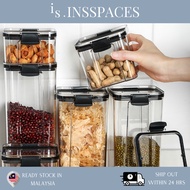 𝐑𝐄𝐀𝐃𝐘 𝐒𝐓𝐎𝐂𝐊 Airtight Container Food Storage Stackable Container Plastic Tupperware Kontena Bekas Mak